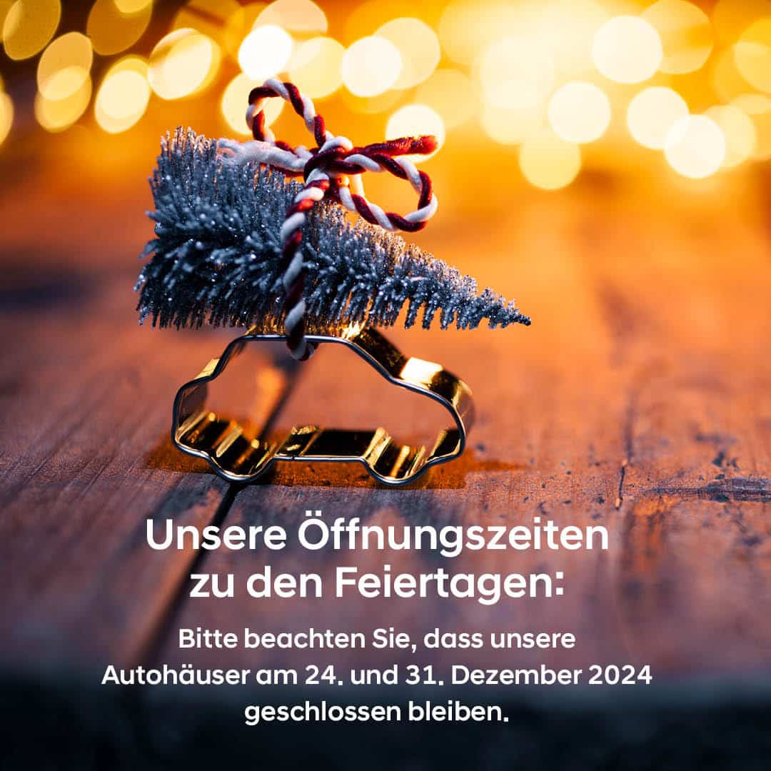 Öffnungszeiten Weihnachten 2024